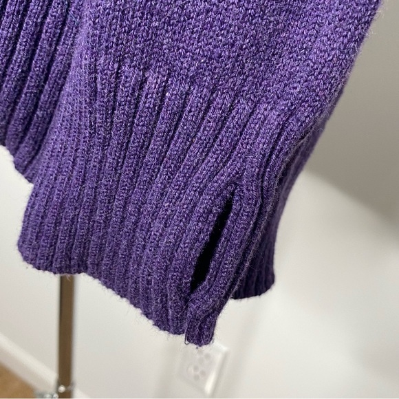 Athleta 'All I Want' Purple Cowl Sweater Tunic - Picture 6 of 11